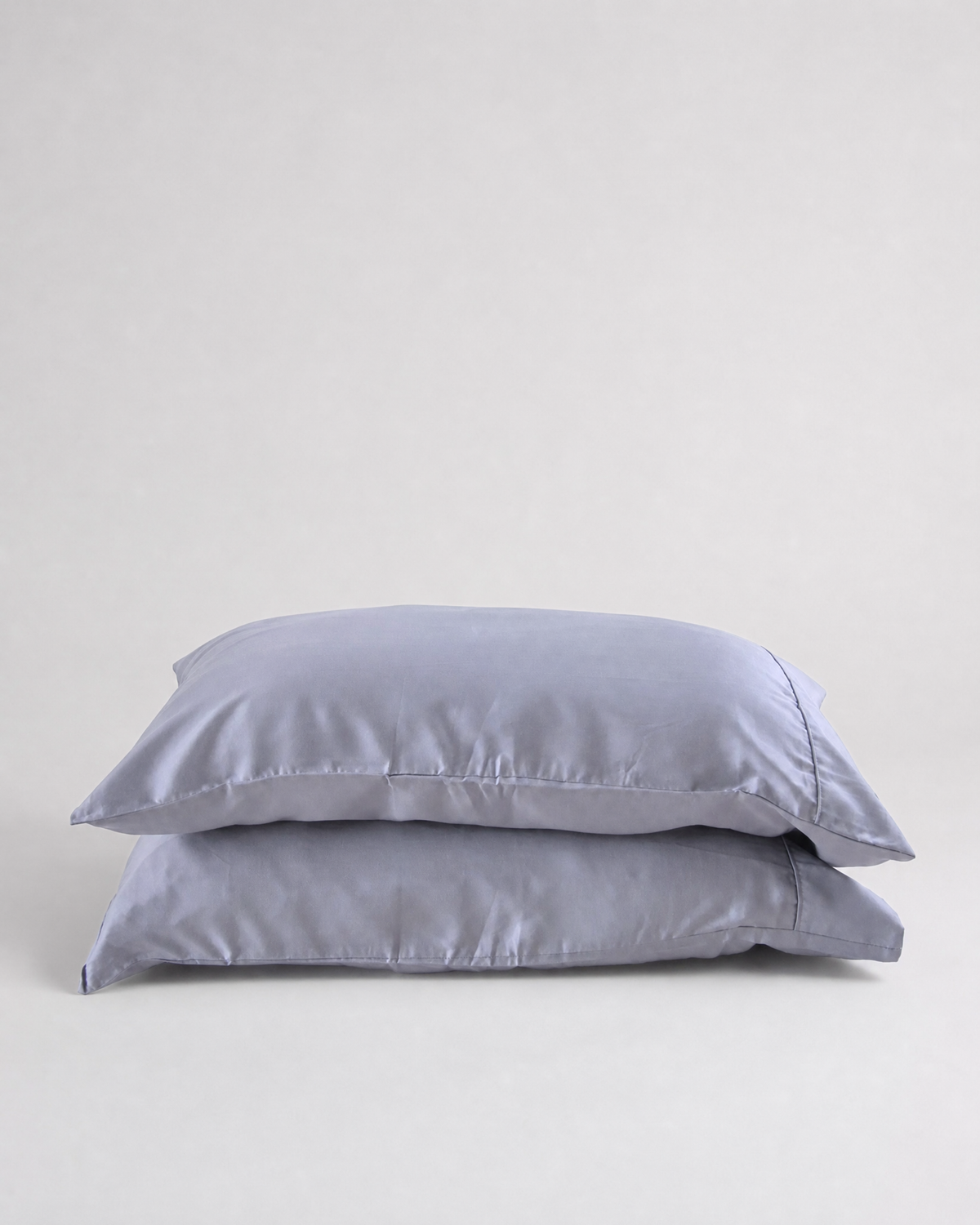 Tencel Pillowcase Set - Silver Blue