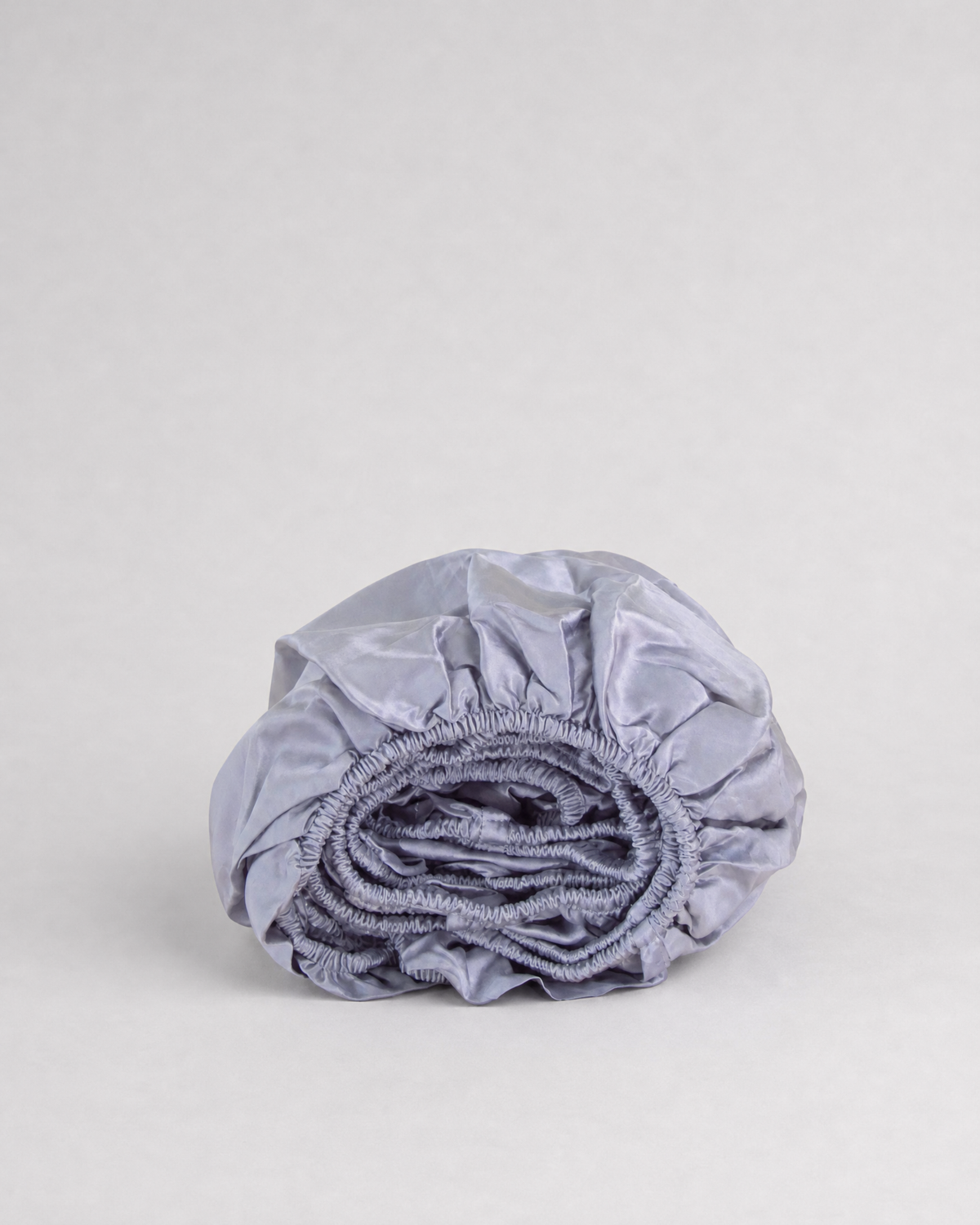 Tencel Fitted Sheet - Silver Blue