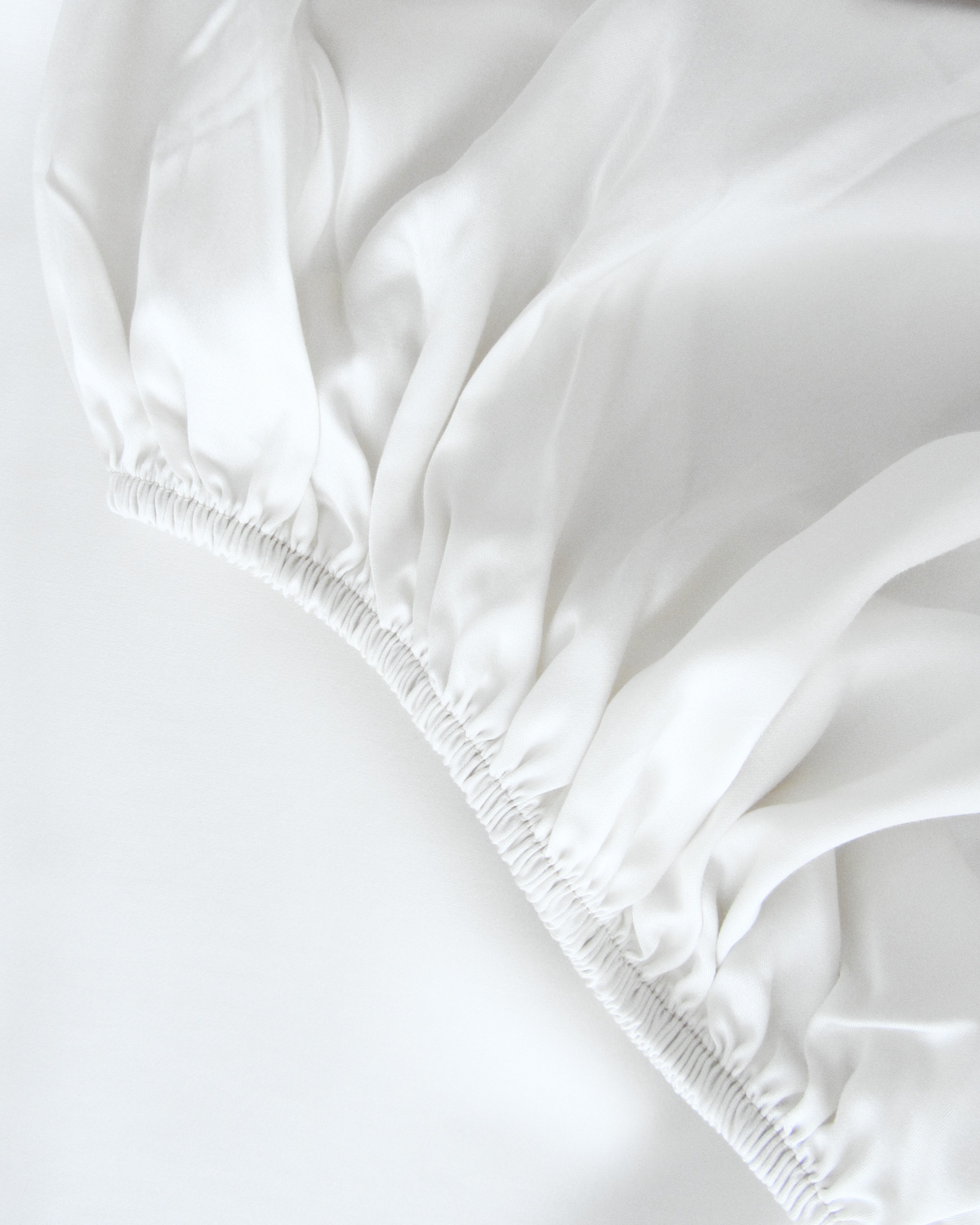 Tencel Fitted Sheet - White
