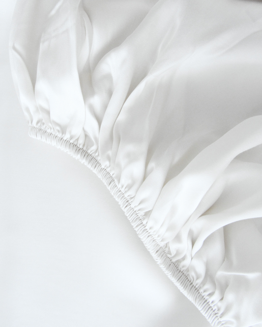 Tencel Fitted Sheet - White