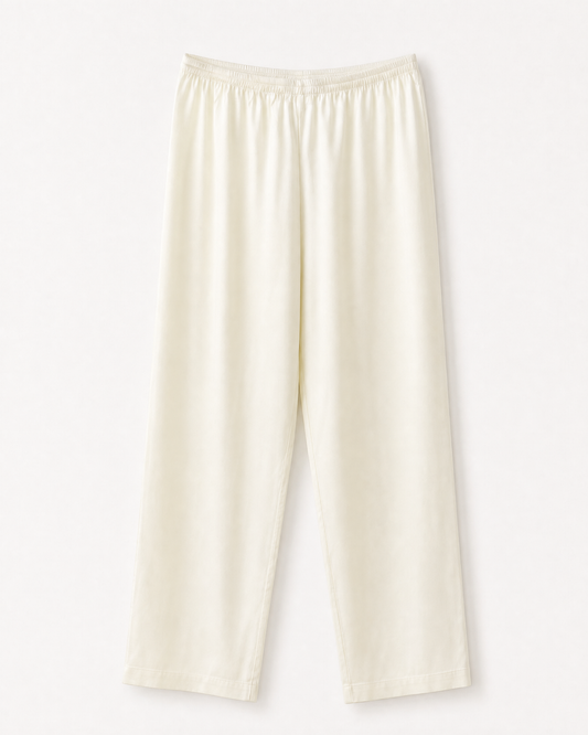 Tencel Pajama Set in Vanilla