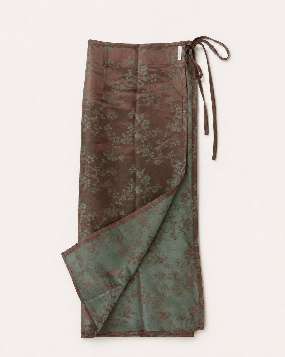 Reversible Wrap Skirt - Cedar