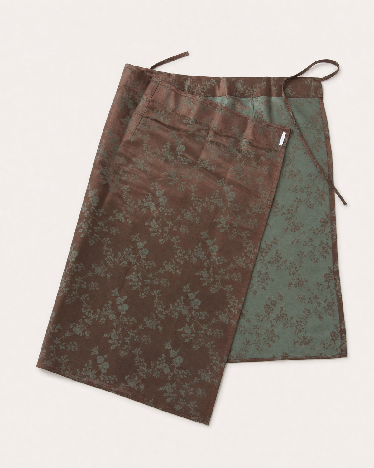 Reversible Wrap Skirt - Cedar