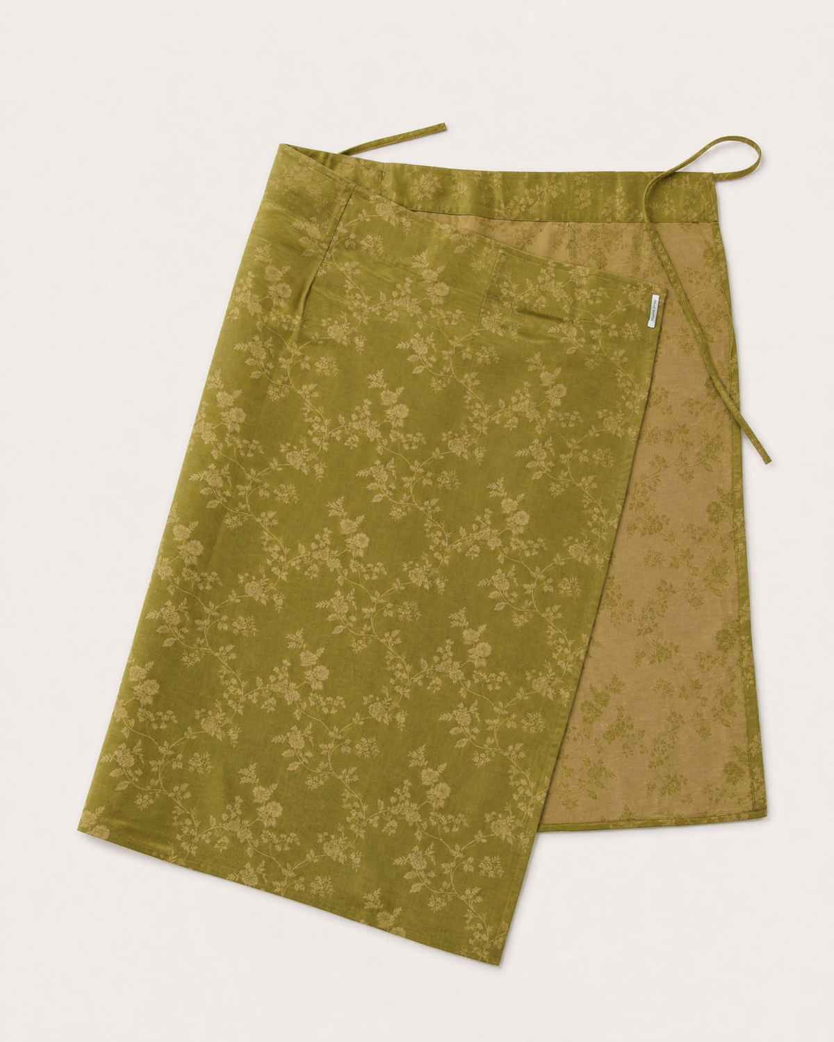 Reversible Wrap Skirt - Saffron